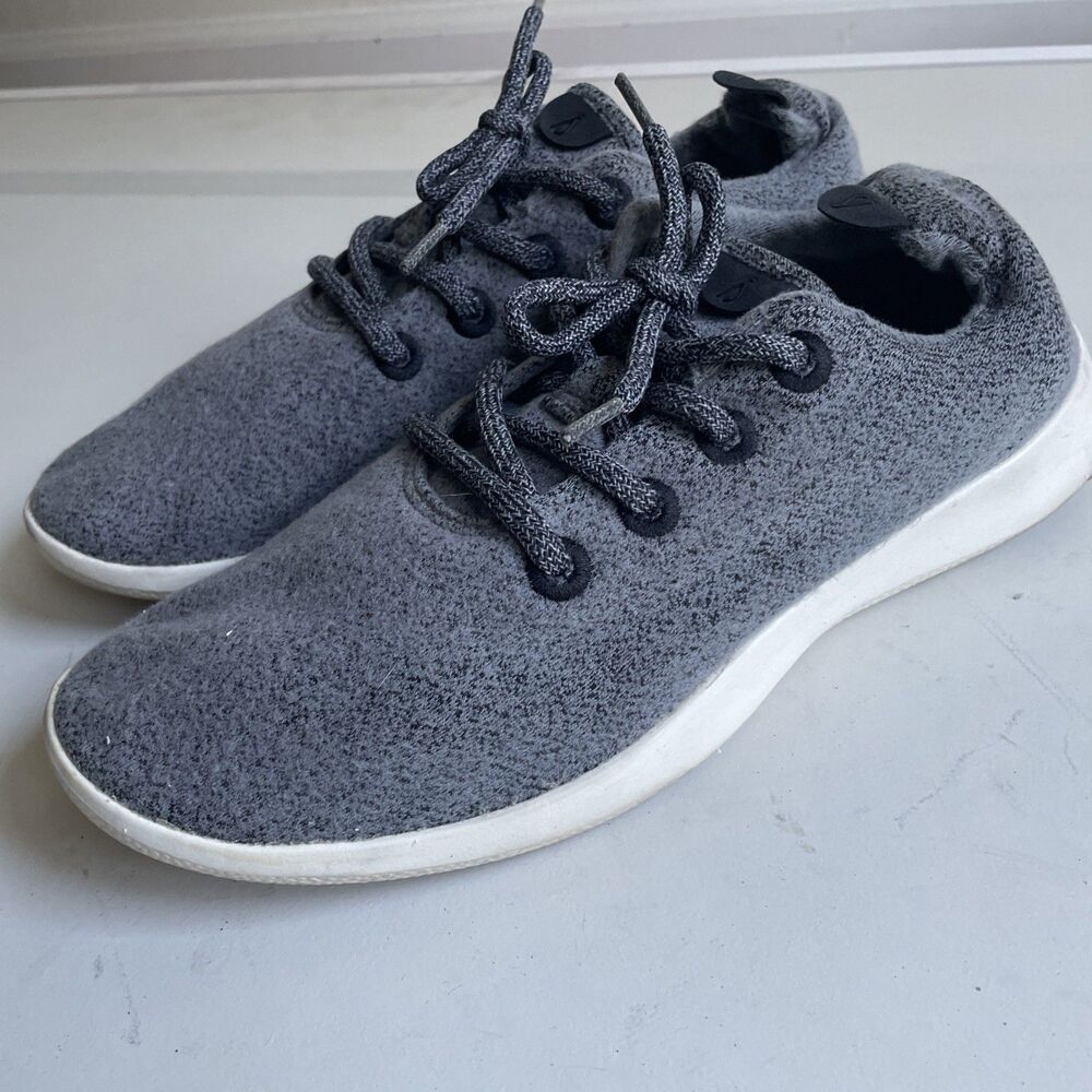Allbirds Men’s Wool Runners Shoes Sz‎ 10 Lace Up Sneakers Gray